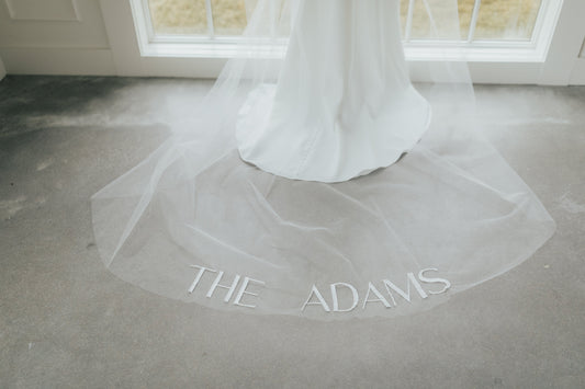 A Bride's Journey to Design her Custom Wedding Veil