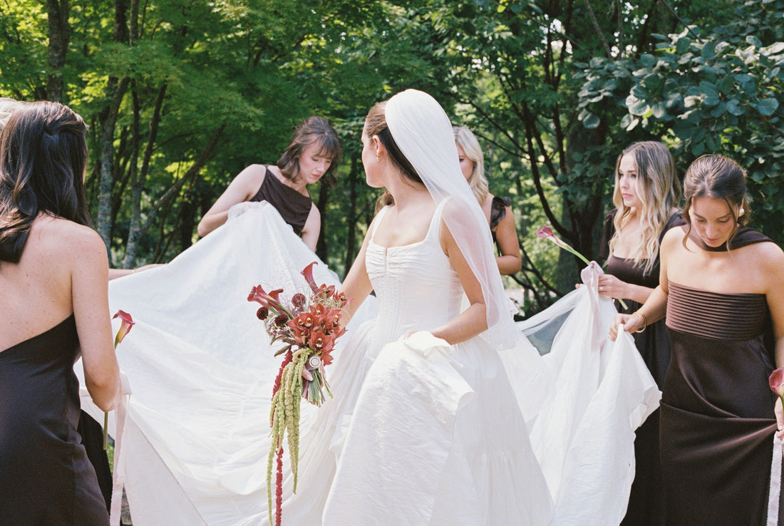 How Many Layers Should Your Wedding Veil Have? One Blushing Bride Custom Wedding Veils How Many Layers Should Your Wedding Veil Have? One Blushing Bride Custom Wedding Veils