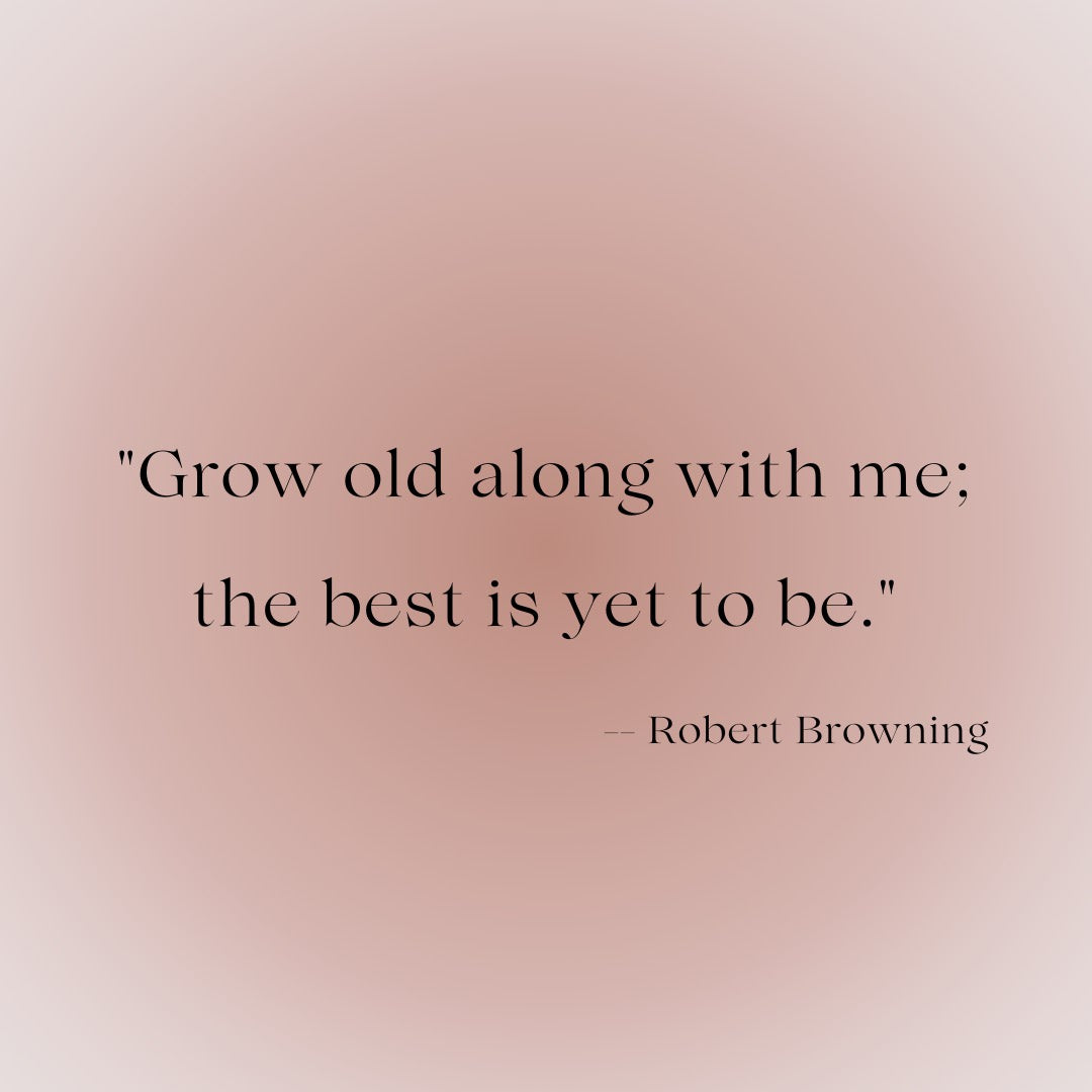 romantic love quote by Robert Browning for brides