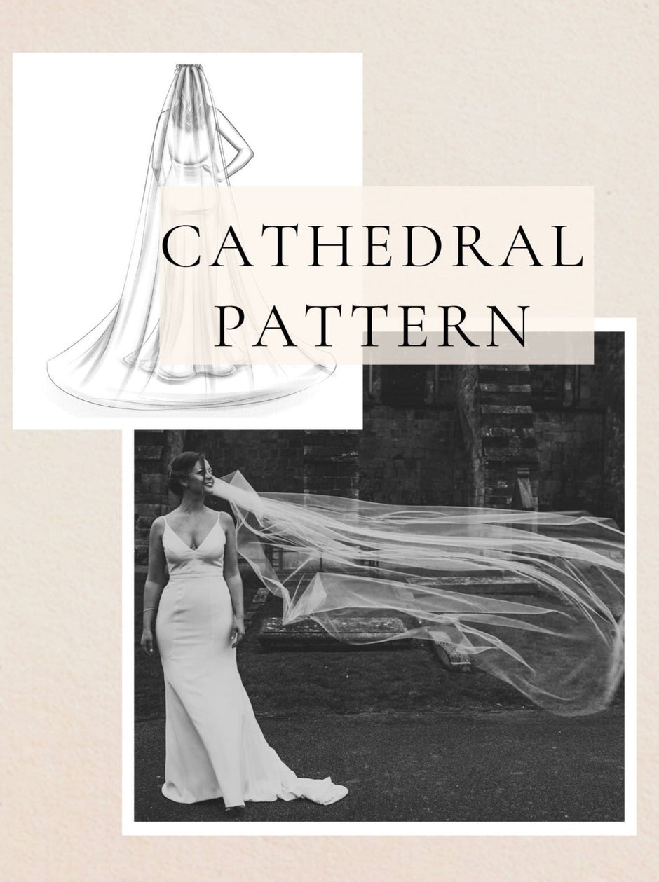 DIY Sewing Patterns for Wedding Veils, Bridal Capes, and Wings – One ...