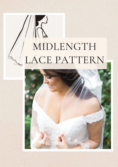 fingertip length bridal veil sewing guide