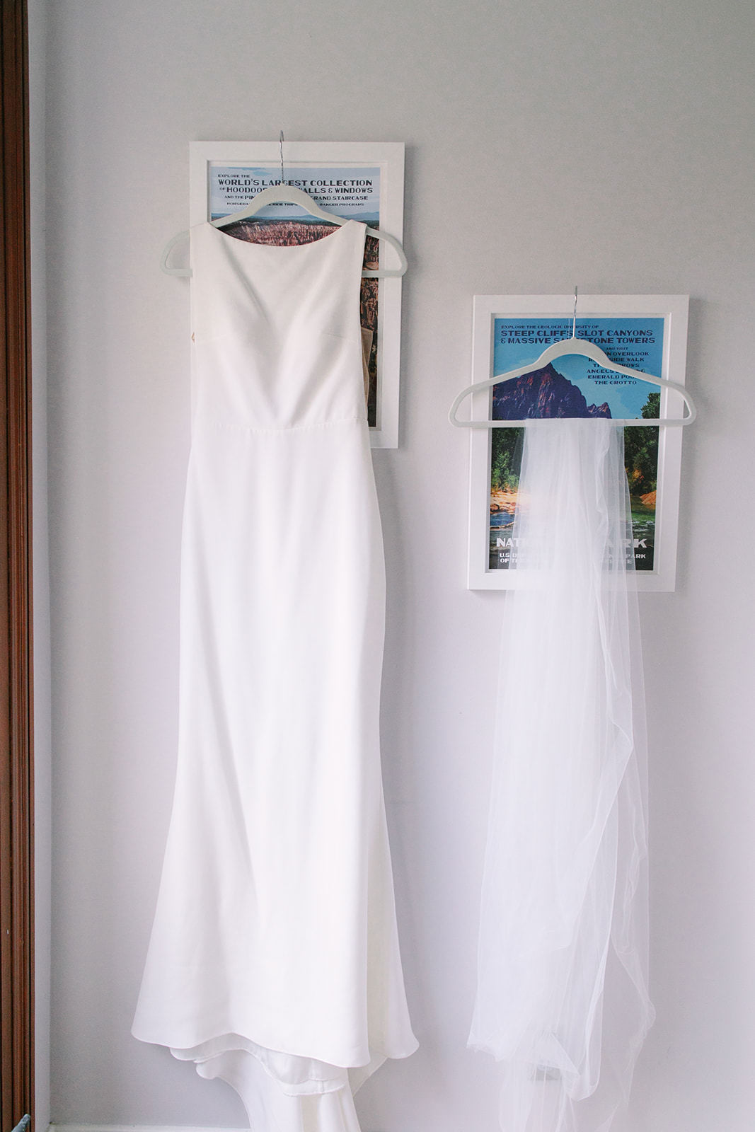 Thin Bridal Scarf + Long Veil | Cool Modern Bride