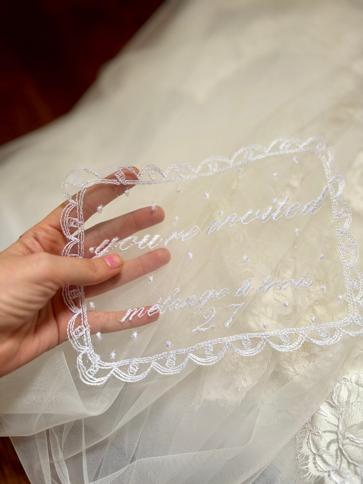 Anniversary Lace Handkerchief for Couple: Keepsake Save the Date One Keepsake Anniversary Lace Handkerchief for Couple: Keepsake Save the Date One Keepsake