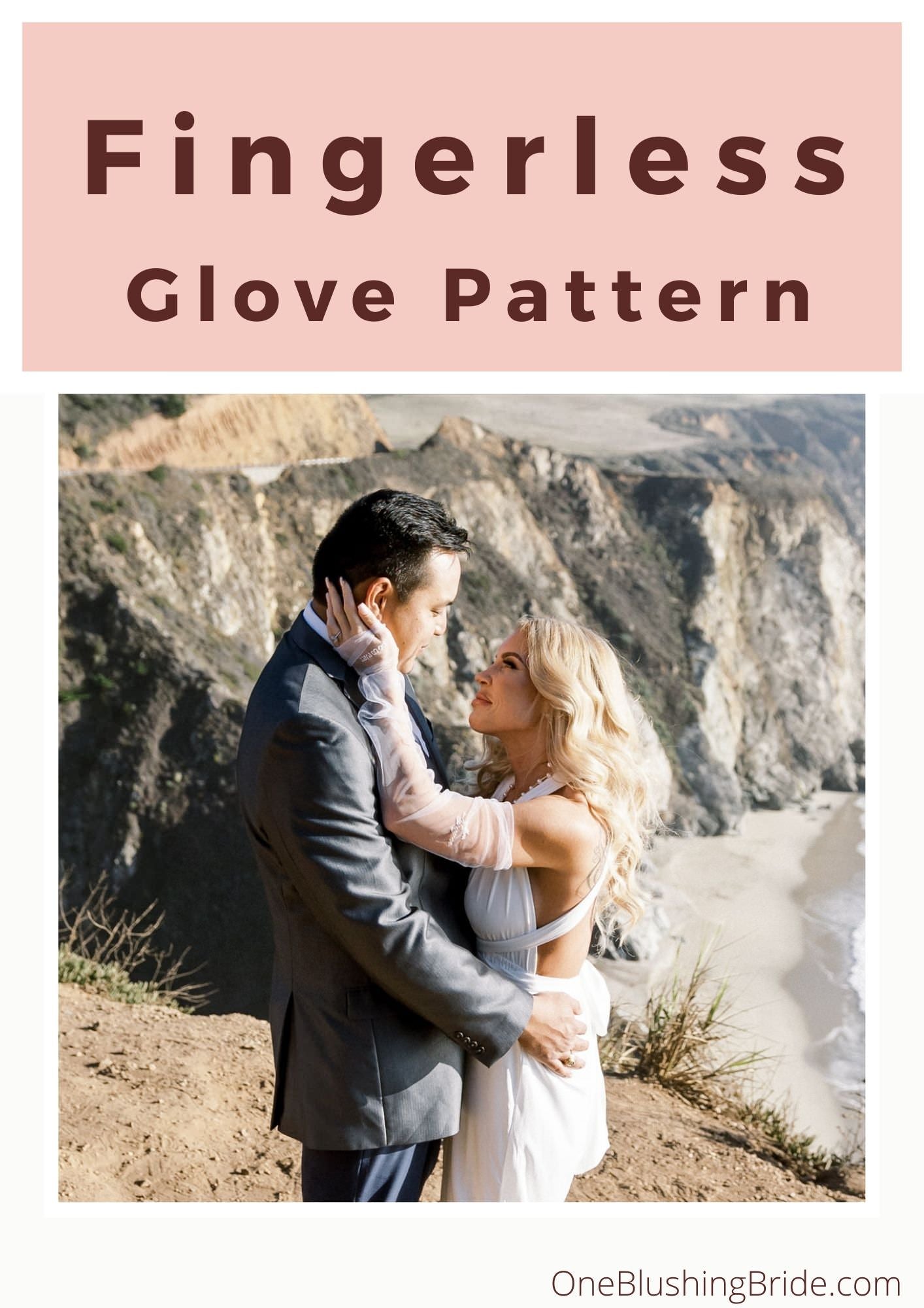 DIY Fingerless Tulle Long Bridal Gloves, Pattern PDF Tutorial