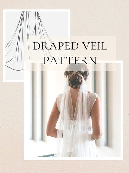 romantic draped cape veil sewing instructions