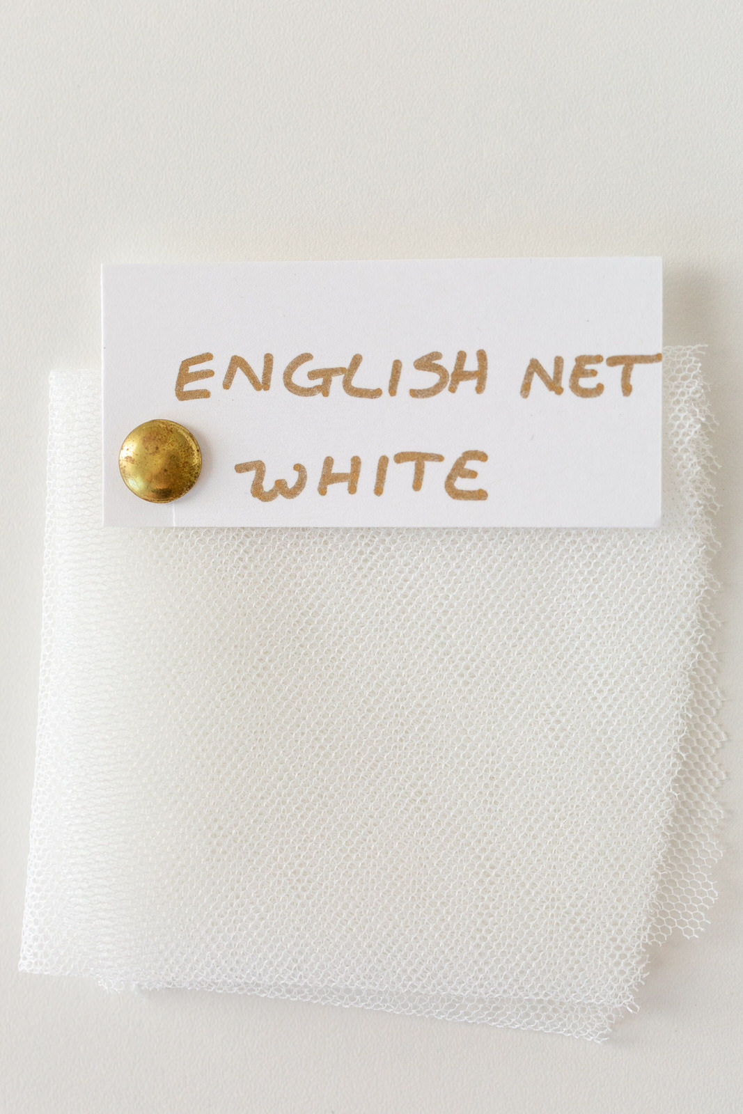white English net wedding veils