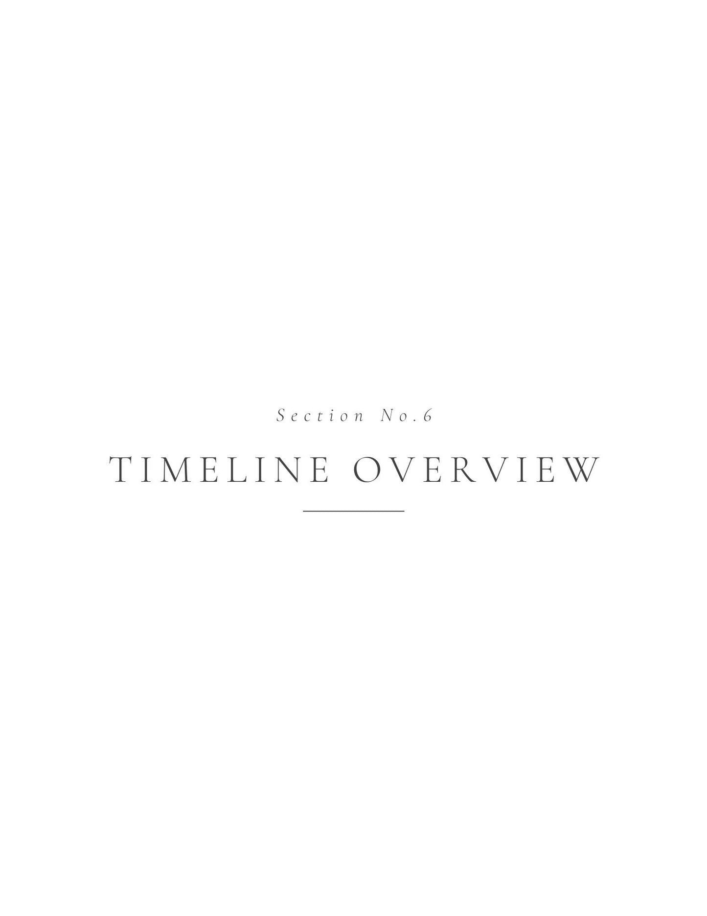 Wedding timeline and schedule planner for day of the wedding