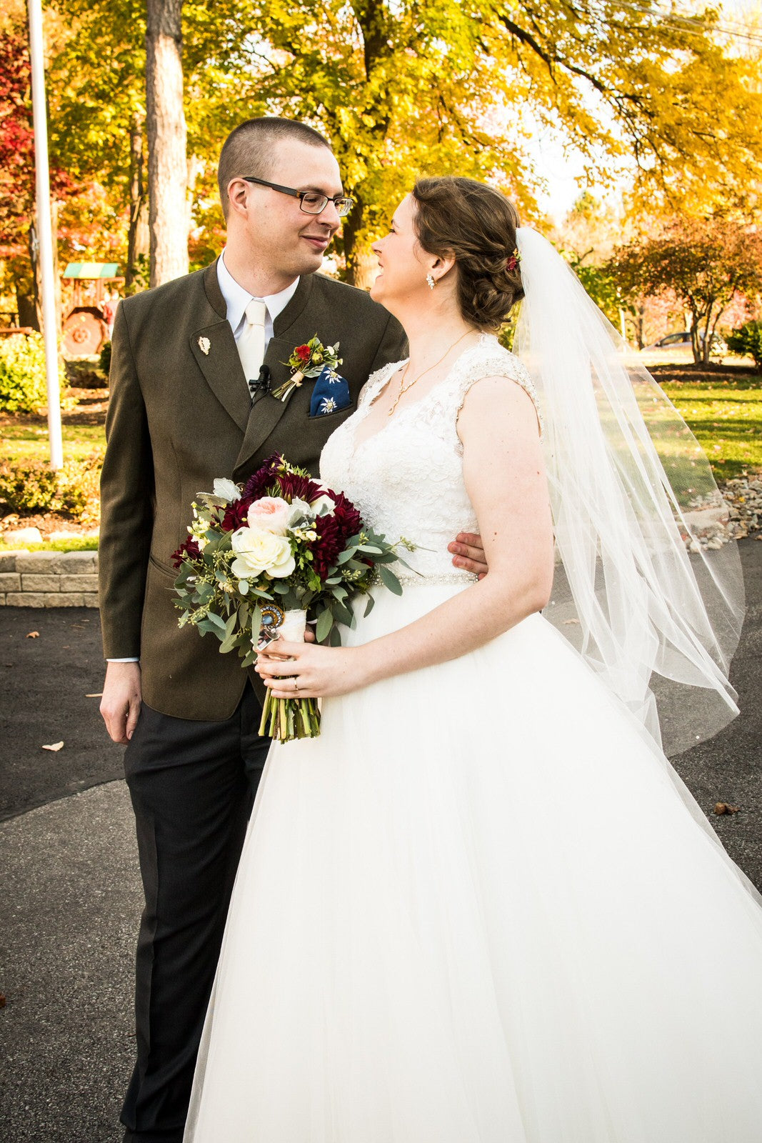 MIDNIGHT | crystal wedding veil