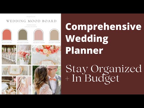 planning your wedding day with a planner
