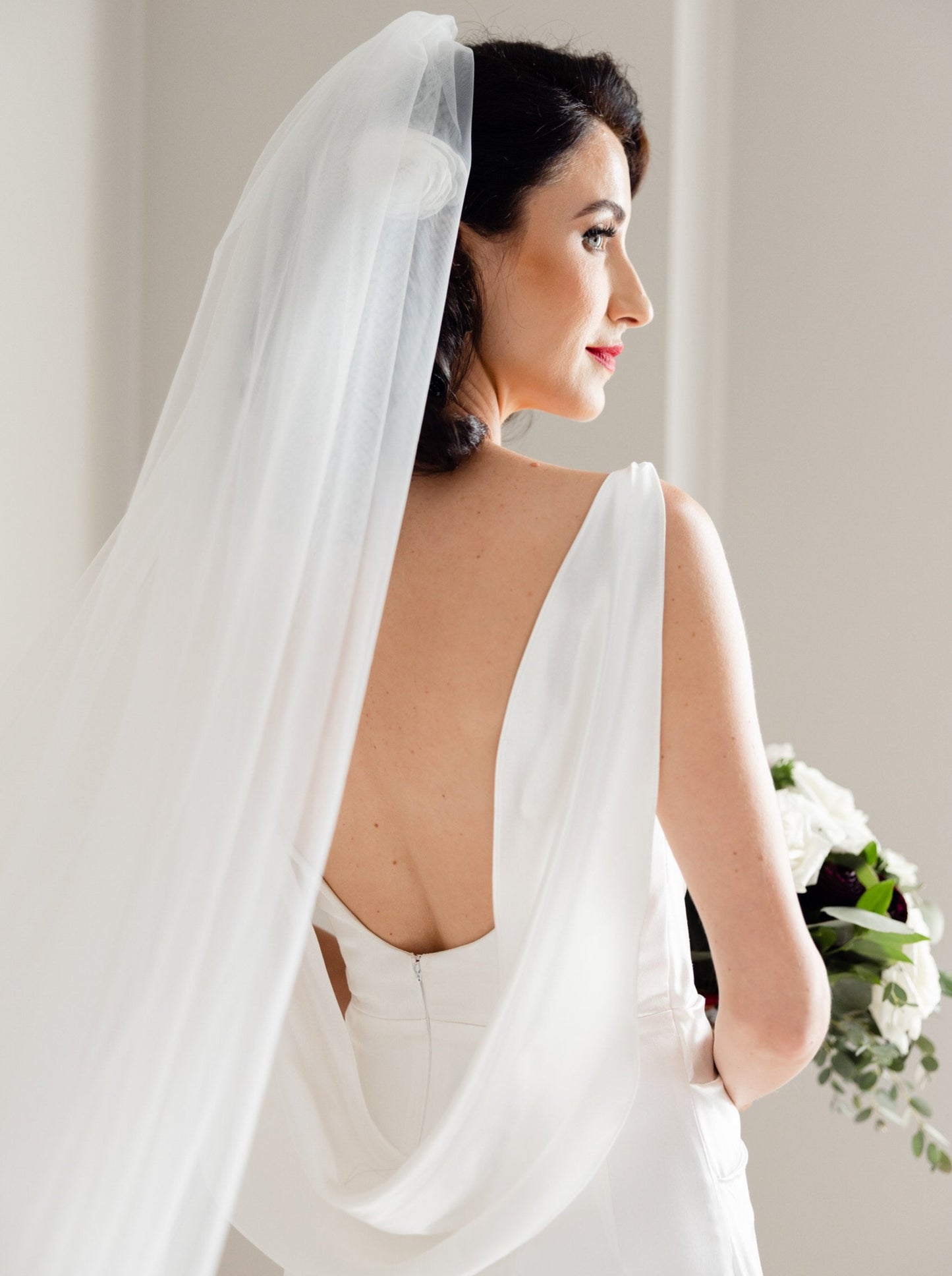 simple drape cape shawl for grecian wedding pdf sewing pattern for DIY brides